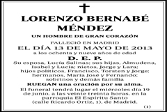 Lorenzo Bernabé Méndez